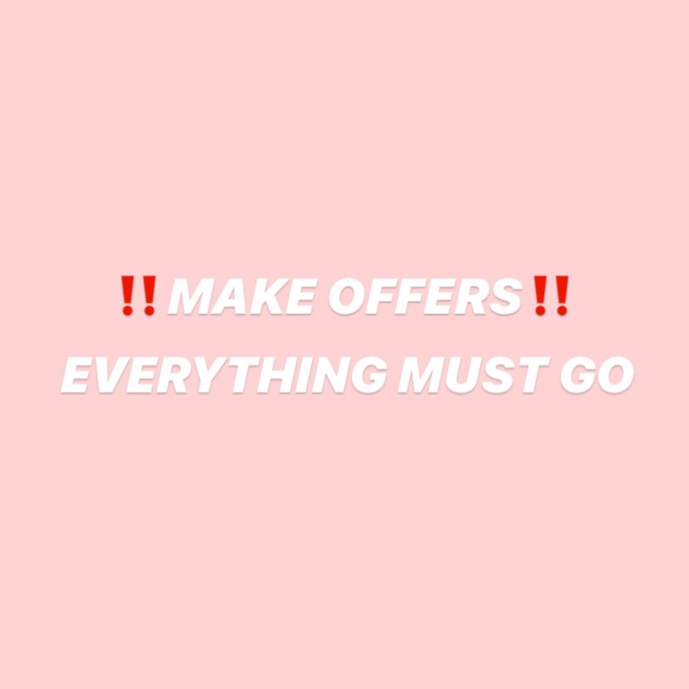 BUY FROM MY CLOSET ‼️‼️‼️